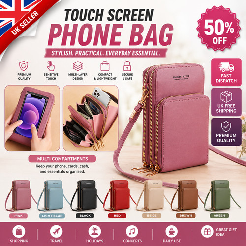 Women rfid phone crossbody - phone,