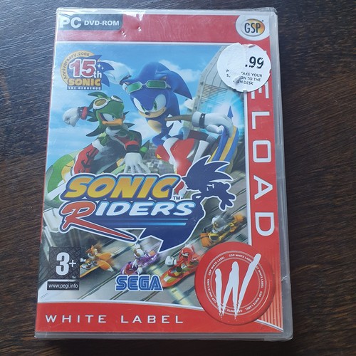 Sonic riders game white - -, (white