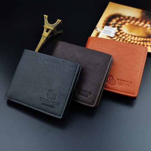 Men slim short - wallet, pu