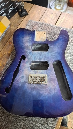 Telecaster body custom painted - body,