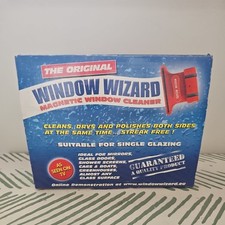 Window Wizard. Magnetic Window Cleaner. Suitable For Single Glazing