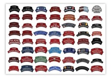 Steam Train Name Plates A3