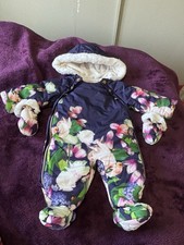 Ted Baker Baby Girls Navy