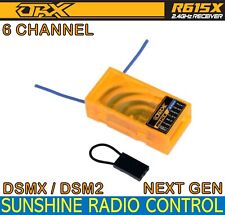 RC Receiver OrangeRX R615X Next Gen DSMX DSM2 Spektrum Compatible 6 Channel RX