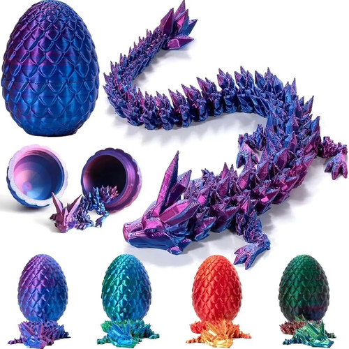Printed dragon egg - printed,