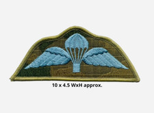 British Parachute Regiment Wings camouflage Embroidered Sew On Patch Badge N-484