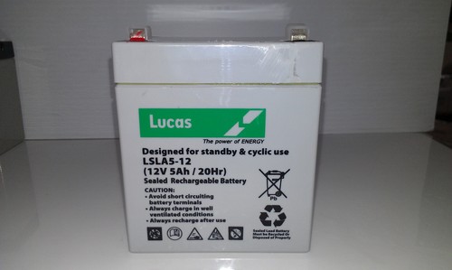 Lucas 12v 5ah - lucas, (4ah