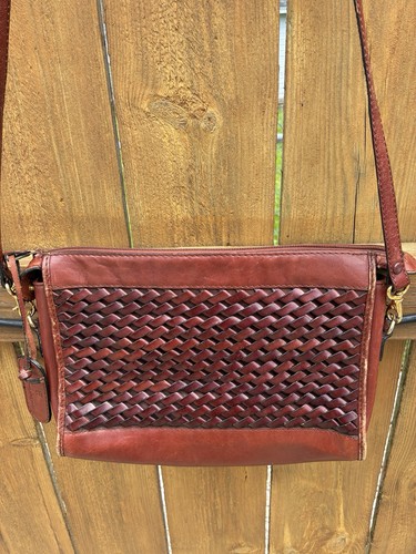 Vtg etienne aigner mahogany - etienne,