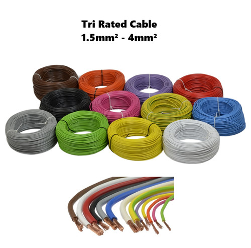 Tri rated cable - rated,