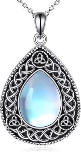 Celtic knot necklace - knot,