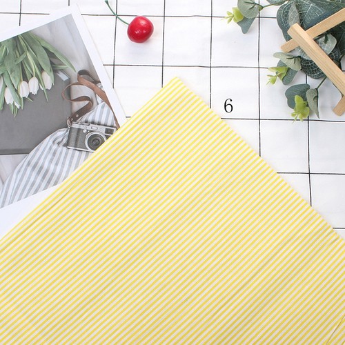 7pcs 25cm yellow cotton - 7pcs,