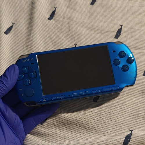 Sony psp blue handheld - handheld, system