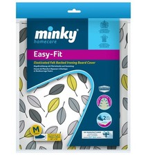 Minky Elasticated Easy Fit Ironing Board Cover - Choice of Sizes
