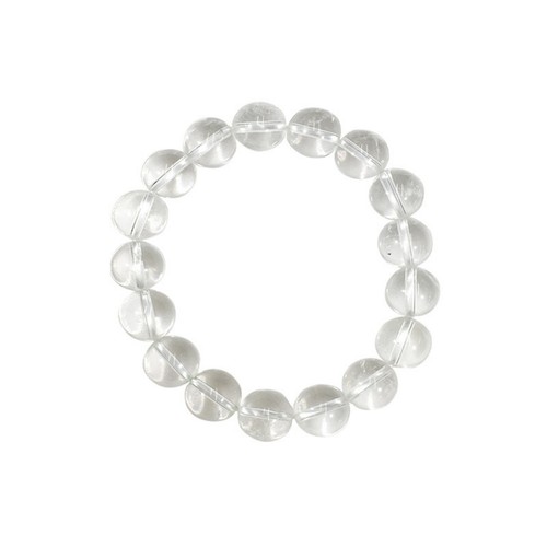 Clear crystal bead bracelet - clear,