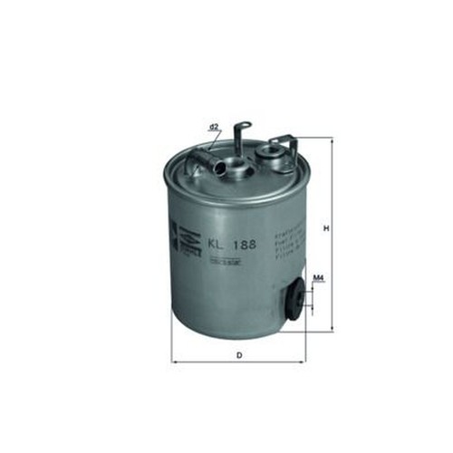 Mahle fuel filter - mahle,
