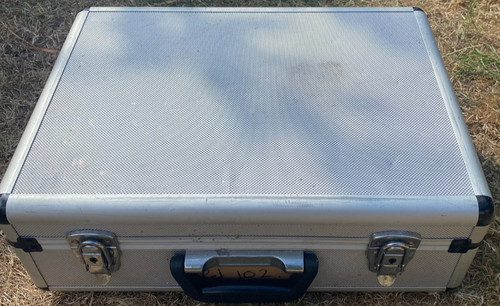 Aluminium flight carry case - aluminium,