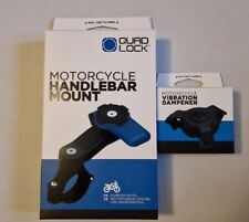 NEW: Quad Lock Motorcycle Handlebar Mount + QUAD Lock Vibration Dampener