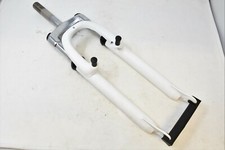 Zoom Junior 24” Wheel MTB 1” Suspension Fork V-Brake 133mm WHITE PRIMER v brake