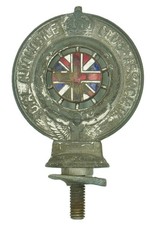 Vintage 1932-1937 Royal Automobile Club Associate Car Badge Auto Emblem Insignia