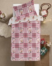 Christmas Reindeer Stamp Duvet