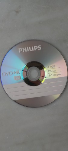 Phillips dvd 7gb 120min - phillips, 4.7gb