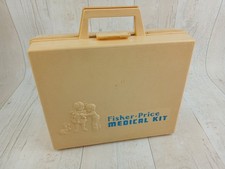 Vintage 1977 Fisher Price Medical Kit includes doctor instruments *COMPLETE*