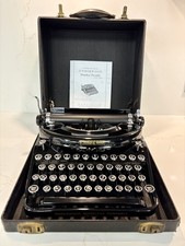 Vintage Underwood Noiseless Portable Typewriter, Fully Working, VGC & Case