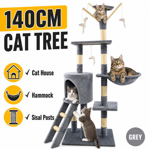 Large cat tree multilevel - large,