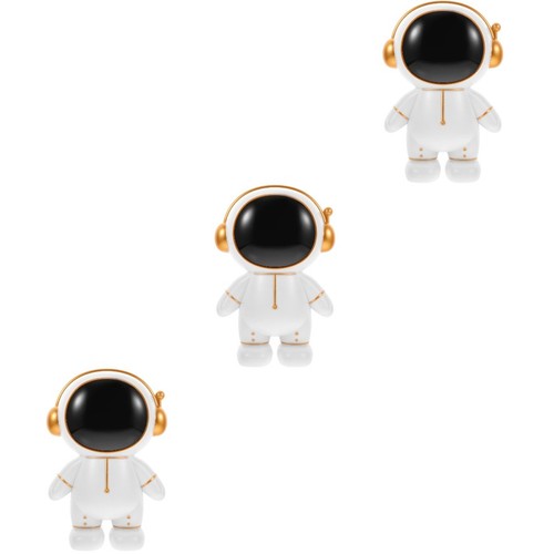 Golden astronaut saving jar - saving,
