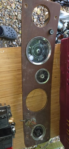 Classic car triumph dashboard - classic,