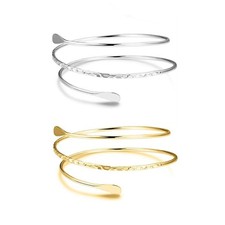 Upper Arm Bracelet Spiral