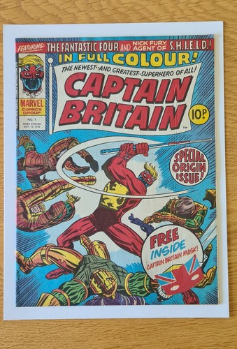 Captain britain with - britain,