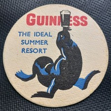 Guinness beer mat cat - mat,