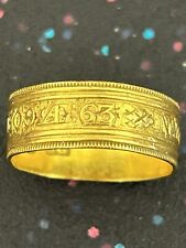 Georgian 18ct Gold Mourning Ring 1809 