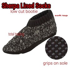 Mens Slipper Socks gripper