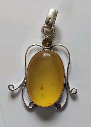 Baltic amber gemstone 925 - baltic,