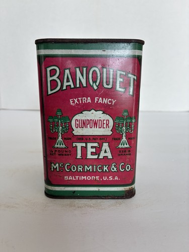 Vintage banquet gunpowder - banquet, tea