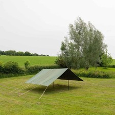 Canvas Shelter 14x14ft Olive