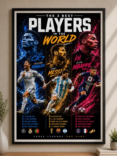 Football legends poster - football,