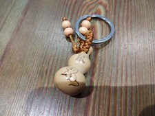 Chinese Wooden Mouse Keyring