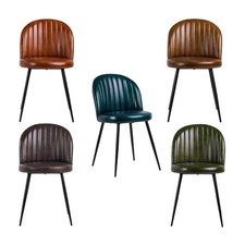 Ducie Dining Chair Ribbed Real