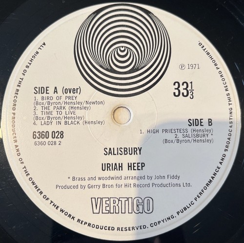 Uriah heep salisbury - heep, lp