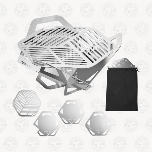 Portable micro bbq - bbq, folding