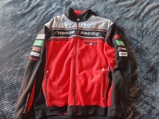 Vintage Honda Racing Castrol F1 Power Fleece Jacket Full Zip Uk 3xl