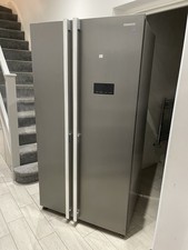 KENWOOD KSBSX23 American-Style Fridge Freezer - Inox Total frost free X-Display