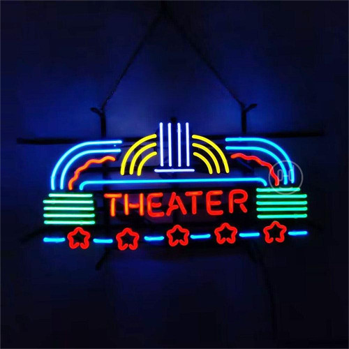 Theater neon sign light room - sign,