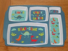 Dinosaur Portion / Section Plate - BRAND NEW