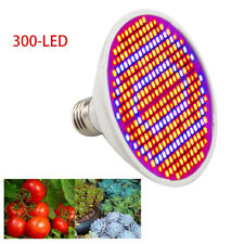 E27 300Led Plant Grow Light Full Spectrum Bulbs Lamp for Veg Hydroponics Indoor