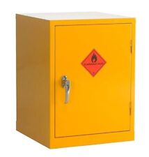 Yellow flammable storage