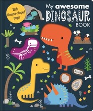 My Awesome Dinosaur Book Childrens Early Learning Reading Animal Adventures